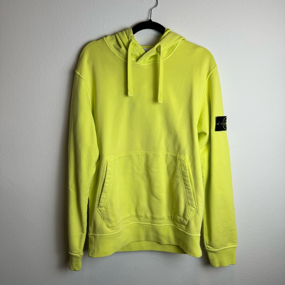 Stone Island Patch Logo Pullover Hoodie